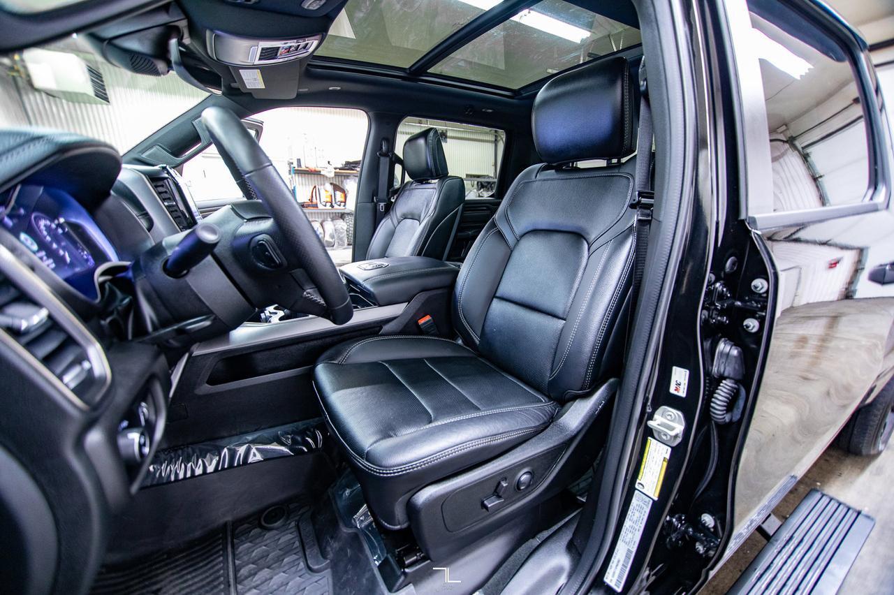 2023 Ram 1500 4x4 Crew Cab Sport Longbox Leather Roof Nav BCam Red Deer AB