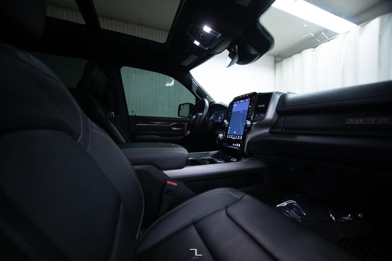 2023 Ram 1500 4x4 Crew Cab Sport Night Edition Leather Roof Nav Lift Red Deer AB