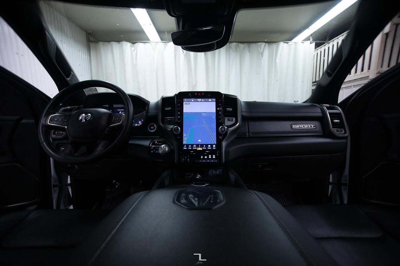 2023 Ram 1500 4x4 Crew Cab Sport Night Edition Leather Roof Nav Lift Red Deer AB