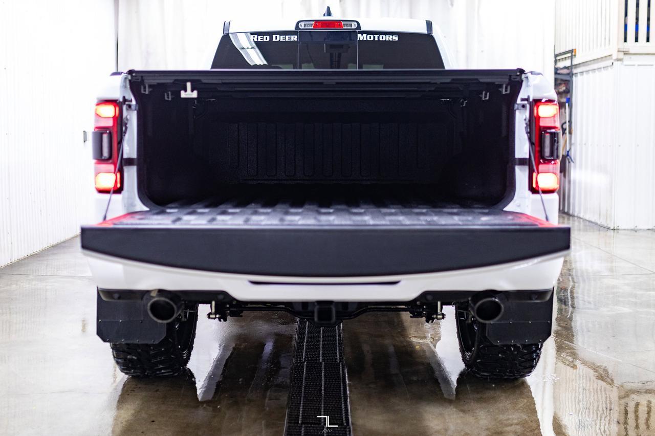 2023 Ram 1500 4x4 Crew Cab Sport Night Edition Leather Roof Nav Lift Red Deer AB