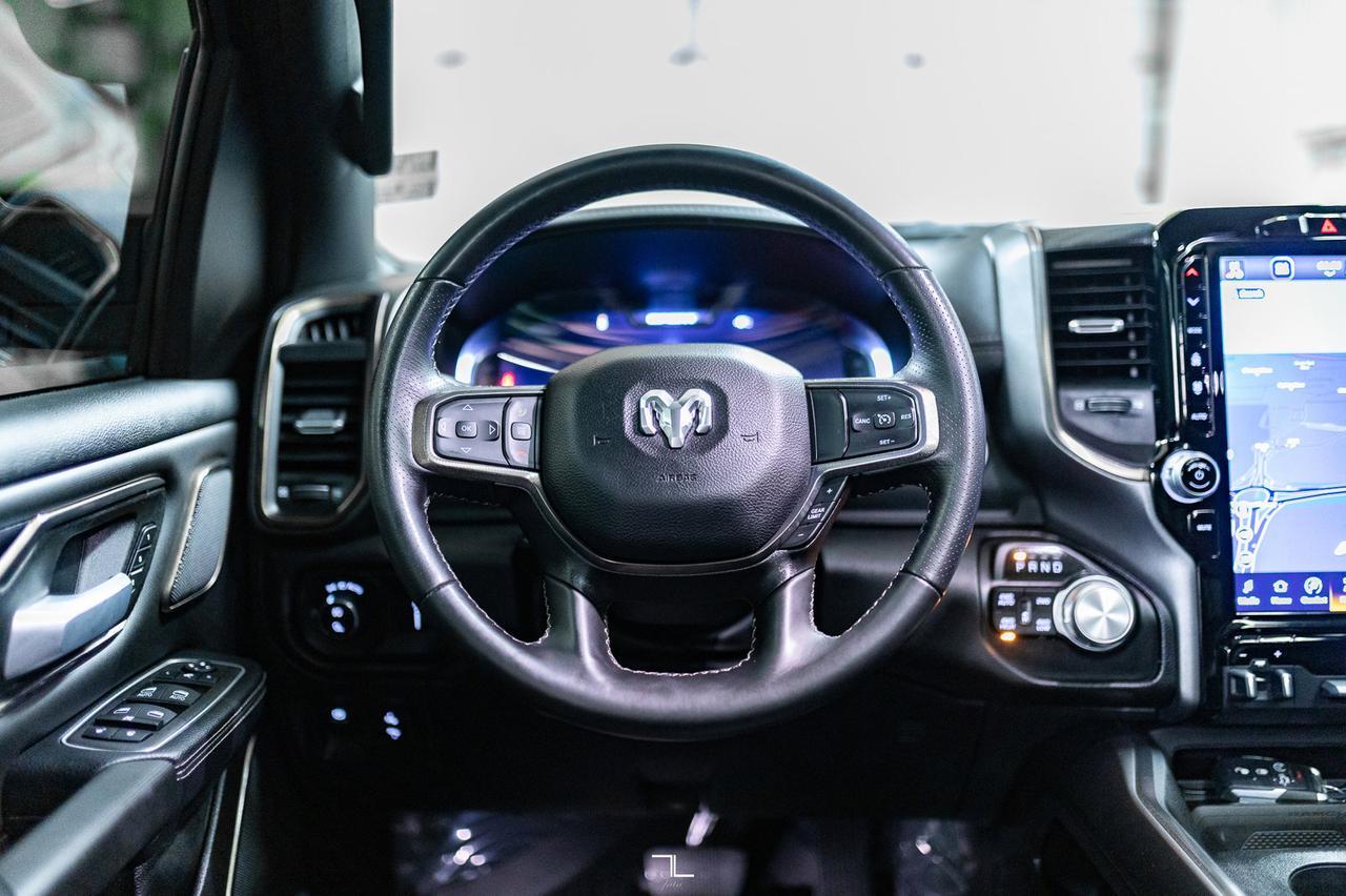 2023 Ram 1500 4x4 Crew Cab Sport Night Edition Leather Roof Nav Lift Red Deer AB