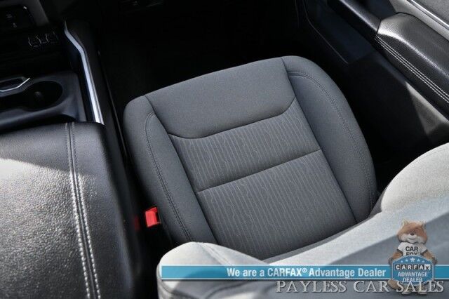 2023 Ram 1500 Big Horn / 4X4 / Crew Cab / eTorque / Level 1 Safety & Big Horn Group / Protection Group / Auto Start / Heated Seats & Steering / Lane Departure Alert / Back Up Camera / Tonneau Cover / Bed Liner / Tow Pkg / 1-Owner Anchorage AK