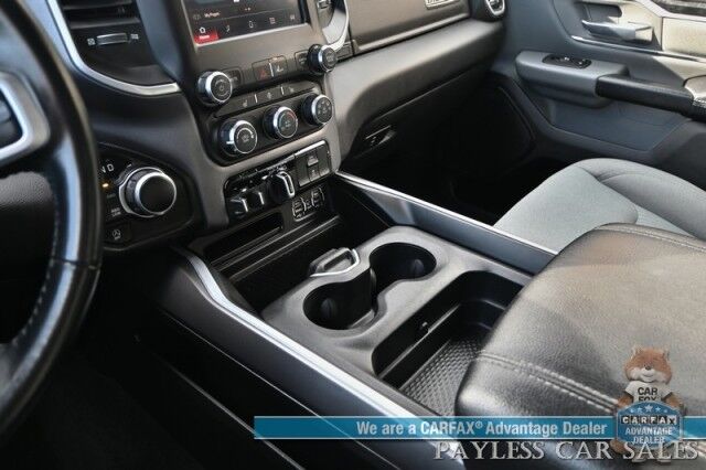 2023 Ram 1500 Big Horn / 4X4 / Crew Cab / eTorque / Level 1 Safety & Big Horn Group / Protection Group / Auto Start / Heated Seats & Steering / Lane Departure Alert / Back Up Camera / Tonneau Cover / Bed Liner / Tow Pkg / 1-Owner Anchorage AK