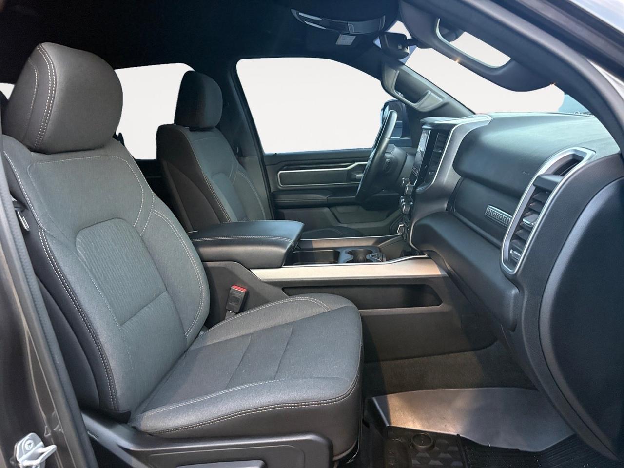 2023 Ram 1500 Big Horn, AUTO START/STOP, LANE KEEP ASSIST, FORWARD COLLISION ALERT, BLIND SPOT ALERT, APPLE CARPLAY/ANDROID AUTO, HEATED STEERING WHEEL & SEATS, BACKUP CAMERA WITH PARKING SENSORS, LOW MILES, ONLY 1 OWNER, CLEAN CARFAX, RIDE BIG IN THIS RAM 1500! Virginia Beach VA