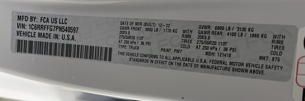 2023 Ram 1500 Big Horn/Lone Star Highlands Ranch CO