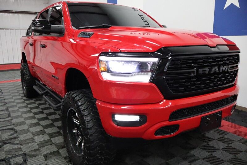 2023 Ram 1500 Big Horn Night Edition Lifted 5.7L Hemi V8 37in Tires 12in GPS Camera Arlington TX
