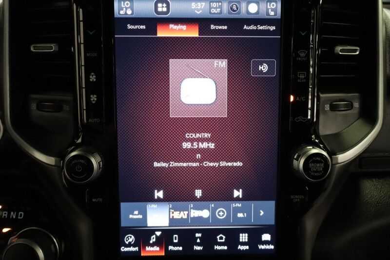 2023 Ram 1500 Big Horn Night Edition Lifted 5.7L Hemi V8 37in Tires 12in GPS Camera Arlington TX