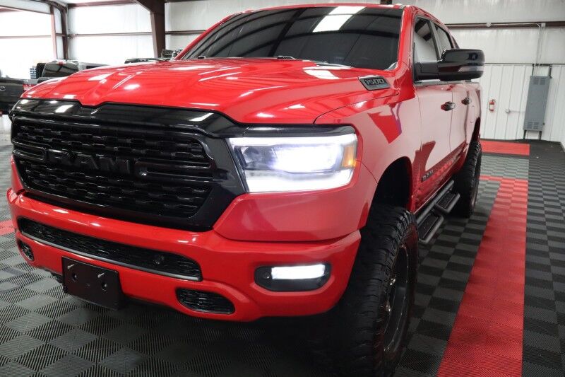 2023 Ram 1500 Big Horn Night Edition Lifted 5.7L Hemi V8 37in Tires 12in GPS Camera Arlington TX