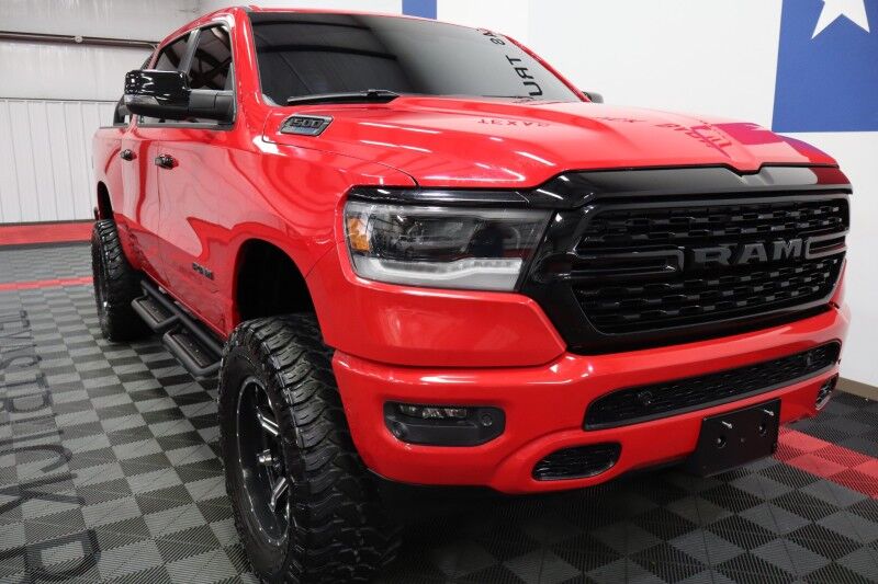 2023 Ram 1500 Big Horn Night Edition Lifted 5.7L Hemi V8 37in Tires 12in GPS Camera Arlington TX