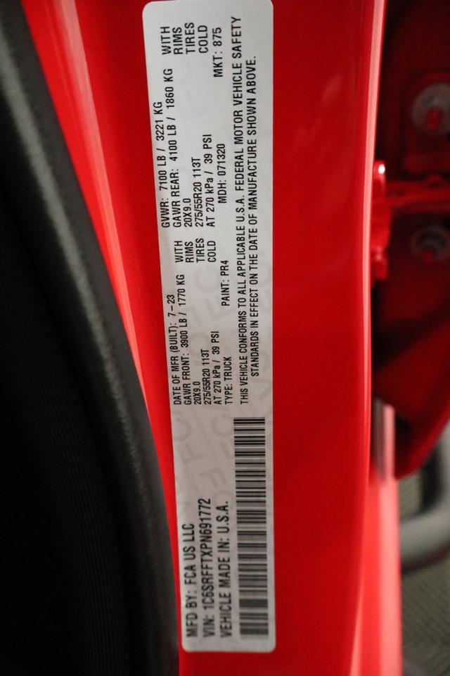 2023 Ram 1500 Big Horn Night Edition Lifted 5.7L Hemi V8 37in Tires 12in GPS Camera Arlington TX