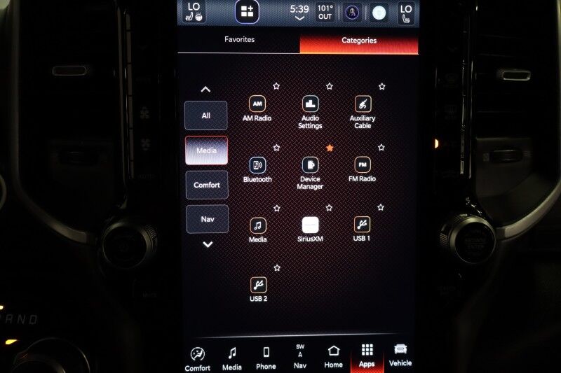 2023 Ram 1500 Big Horn Night Edition Lifted 5.7L Hemi V8 37in Tires 12in GPS Camera Arlington TX