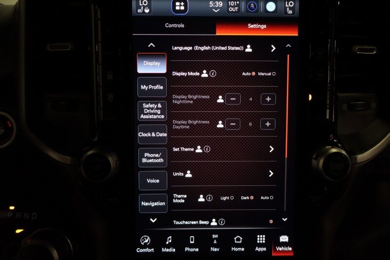 2023 Ram 1500 Big Horn Night Edition Lifted 5.7L Hemi V8 37in Tires 12in GPS Camera Arlington TX