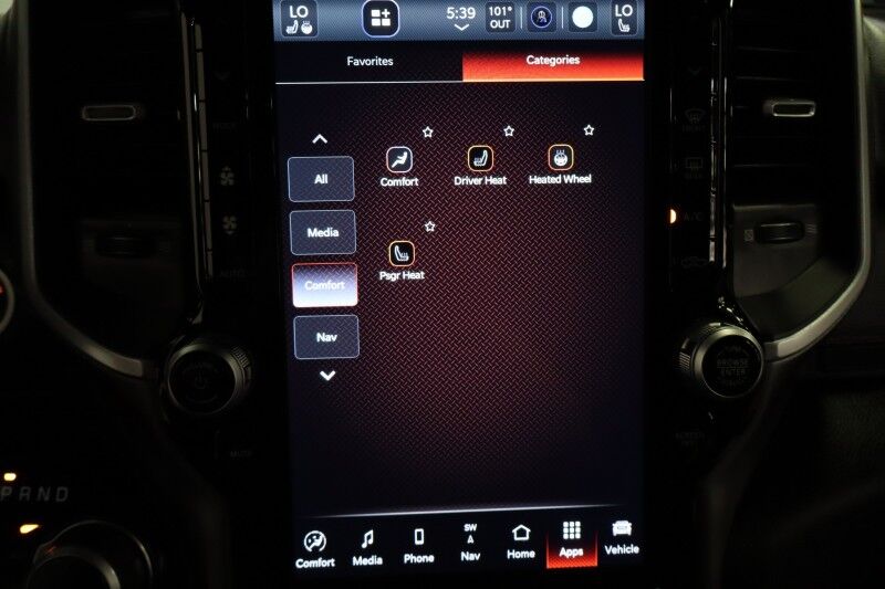 2023 Ram 1500 Big Horn Night Edition Lifted 5.7L Hemi V8 37in Tires 12in GPS Camera Arlington TX