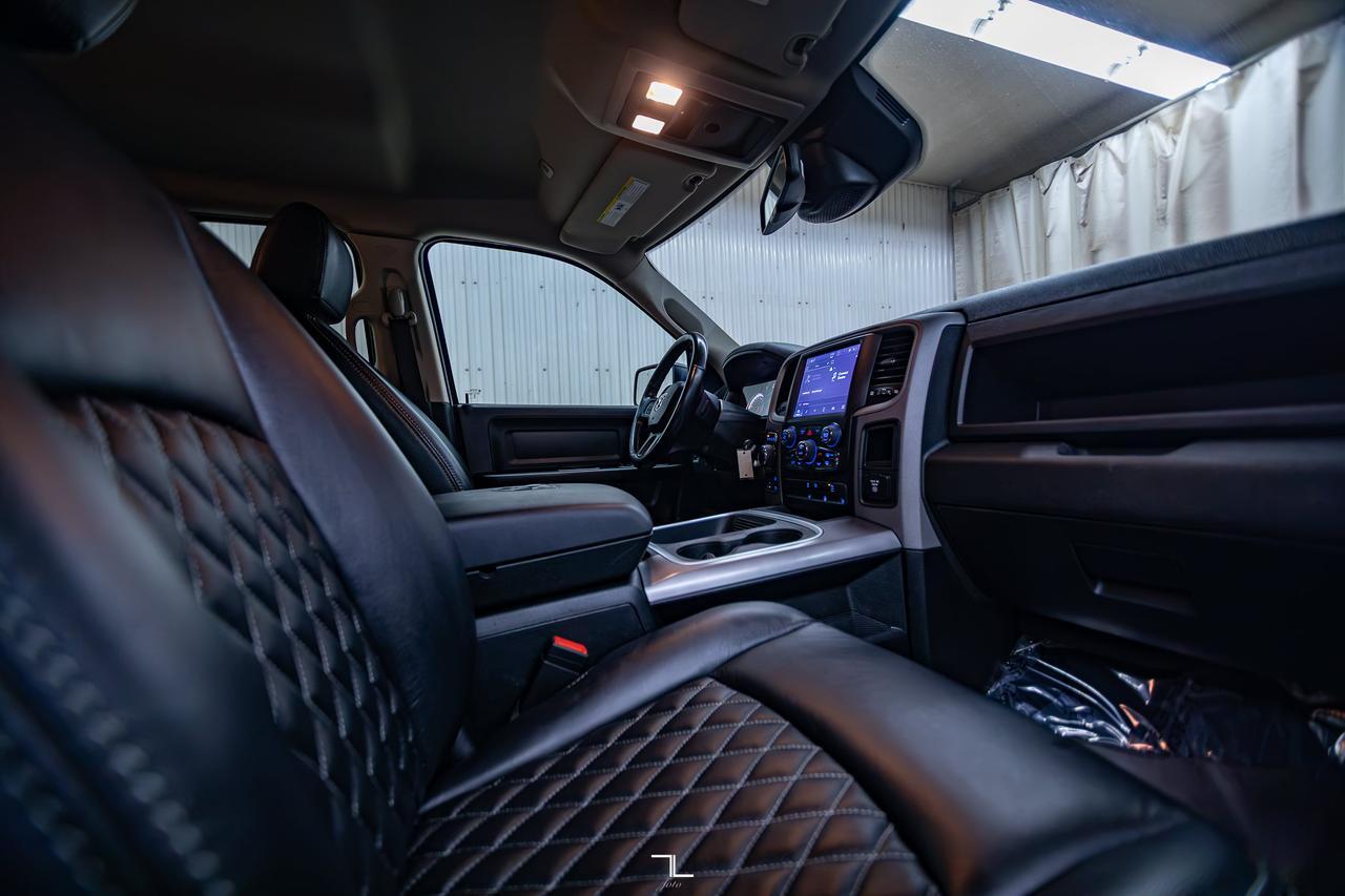 2023 Ram 1500 Classic 4x4 Crew Cab Express Leather BCam Red Deer AB