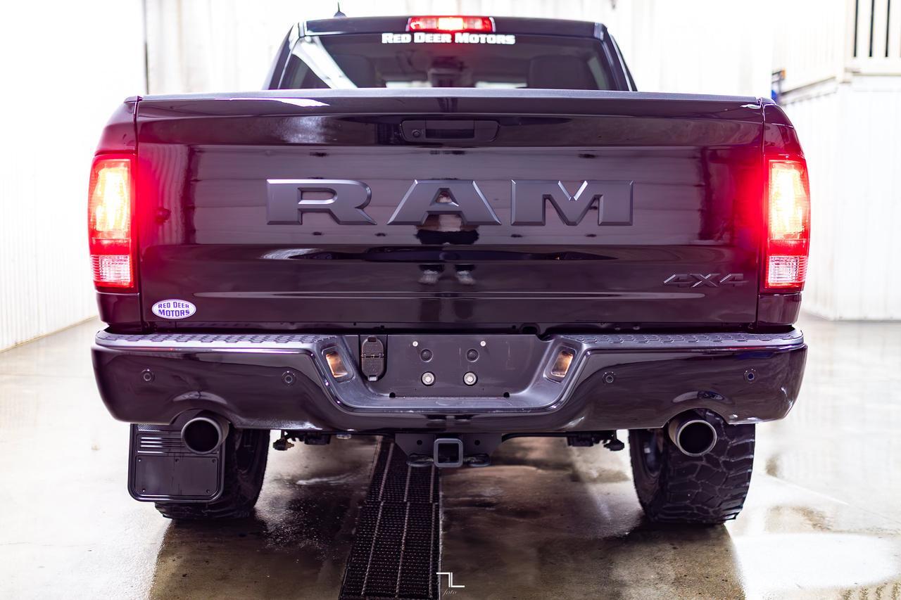 2023 Ram 1500 Classic 4x4 Crew Cab Express Leather BCam Red Deer AB