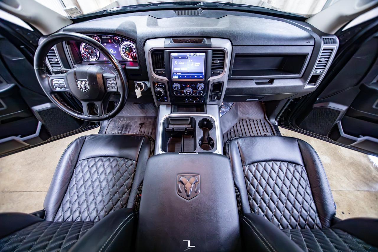 2023 Ram 1500 Classic 4x4 Crew Cab Express Leather BCam Red Deer AB