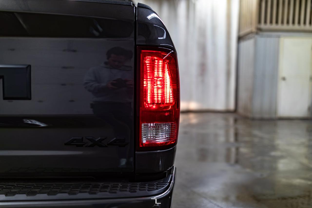 2023 Ram 1500 Classic 4x4 Crew Cab Express Night Edition PSeat BCam Red Deer AB