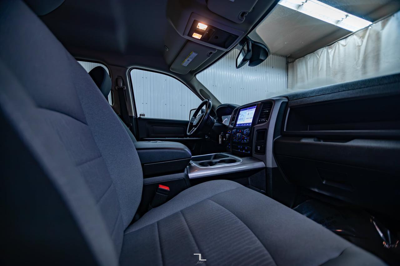 2023 Ram 1500 Classic 4x4 Crew Cab Express Night Edition PSeat BCam Red Deer AB