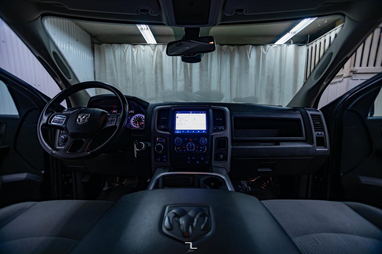 2023 Ram 1500 Classic 4x4 Crew Cab Express Night Edition PSeat BCam Red Deer AB