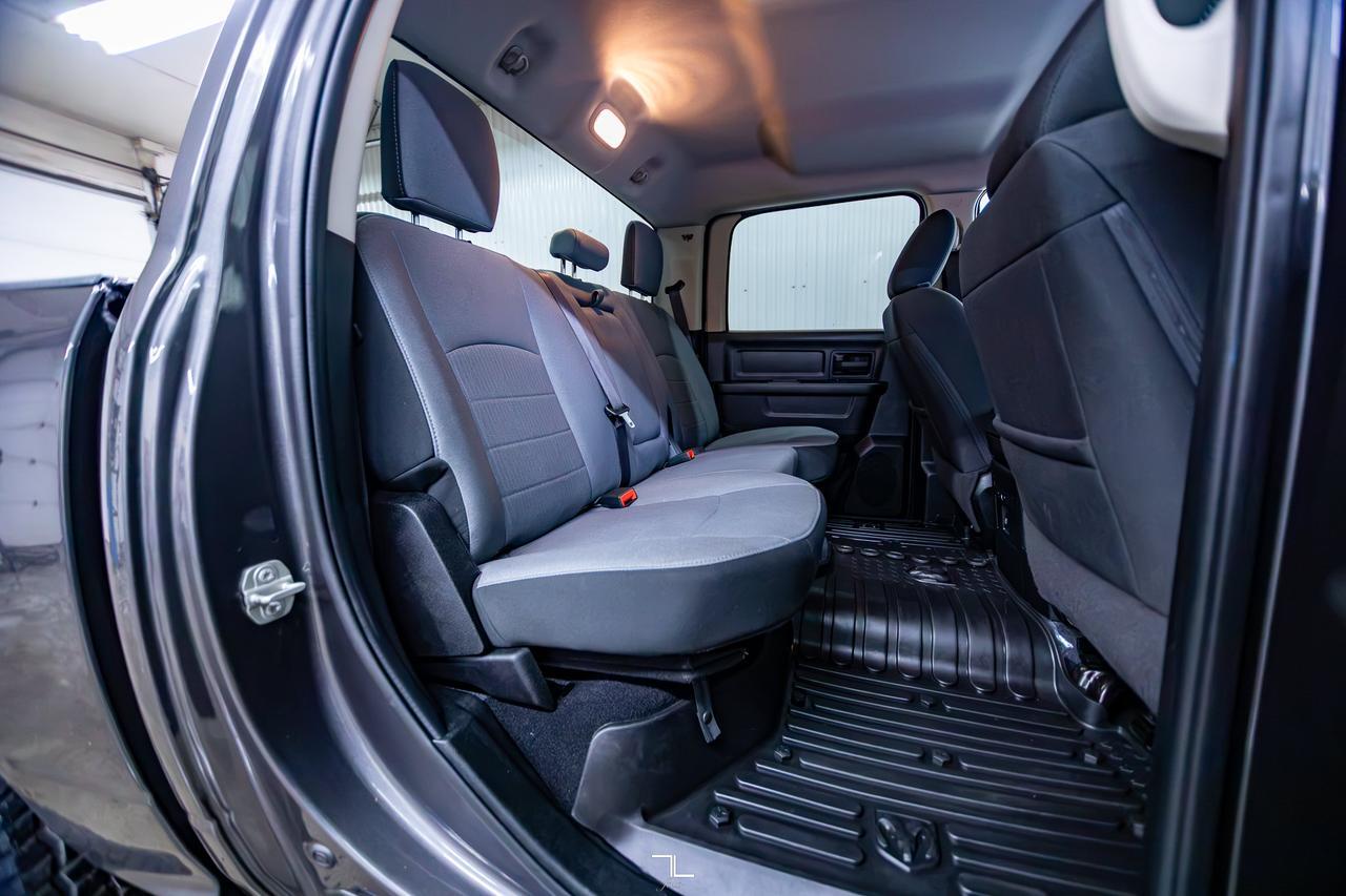 2023 Ram 1500 Classic 4x4 Crew Cab Express Night Edition PSeat BCam Red Deer AB