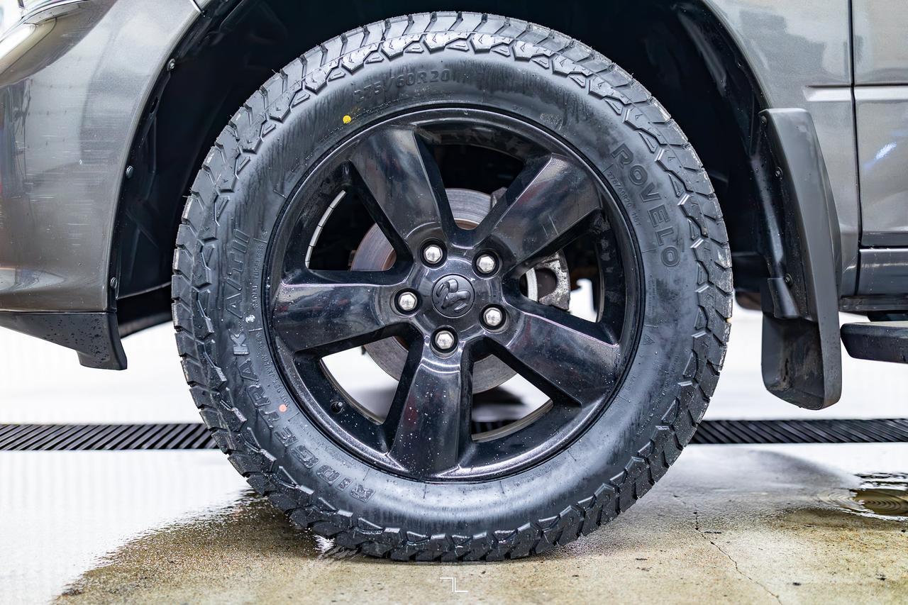 2023 Ram 1500 Classic 4x4 Crew Cab Express Night Edition PSeat BCam Red Deer AB