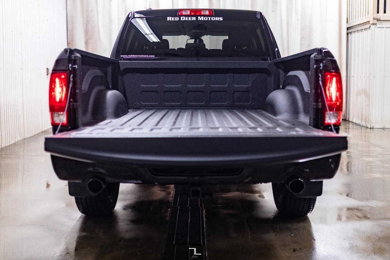 2023 Ram 1500 Classic 4x4 Crew Cab Express PSeat BCam Red Deer AB