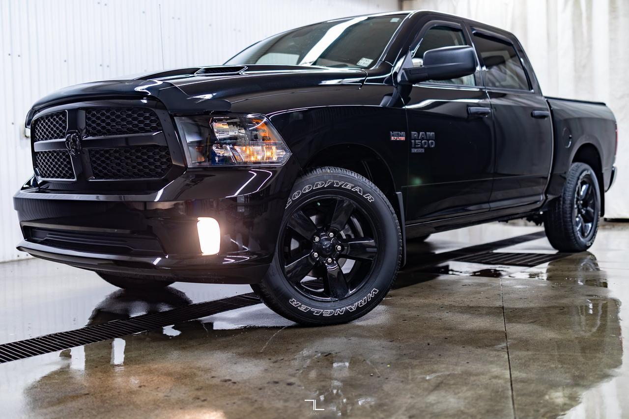 2023 Ram 1500 Classic 4x4 Crew Cab Express PSeat BCam Red Deer AB