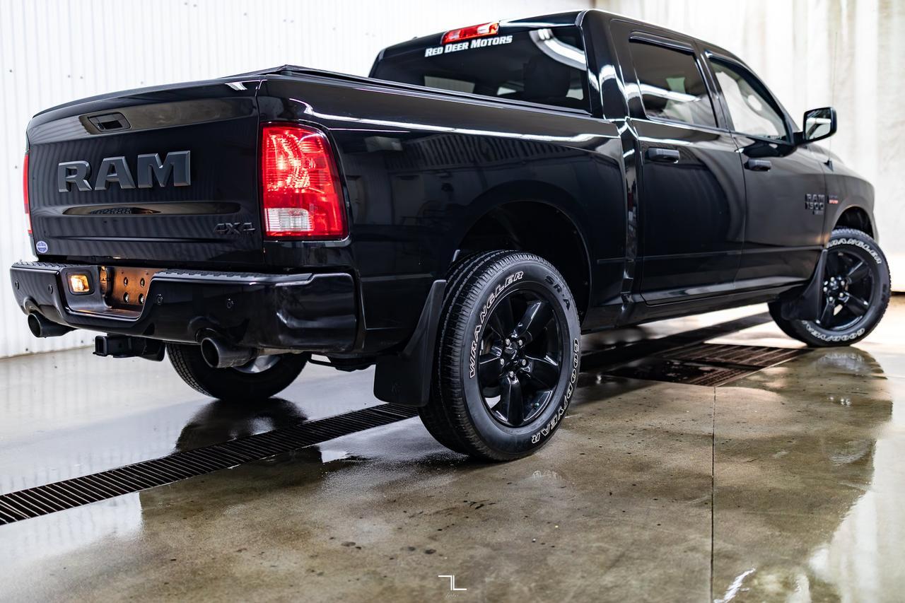 2023 Ram 1500 Classic 4x4 Crew Cab Express PSeat BCam Red Deer AB