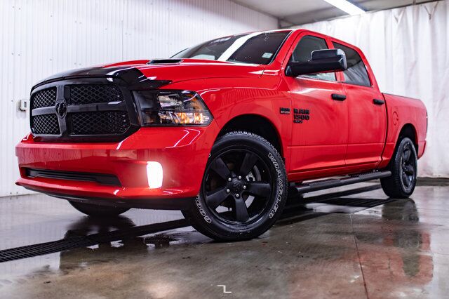 2023 Ram 1500 Classic 4x4 Crew Cab Express PSeat BCam Red Deer AB