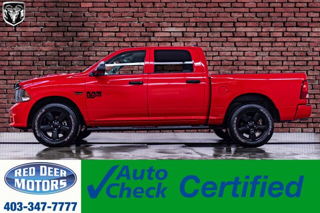 2023 Ram 1500 Classic 4x4 Crew Cab Express PSeat BCam Red Deer AB
