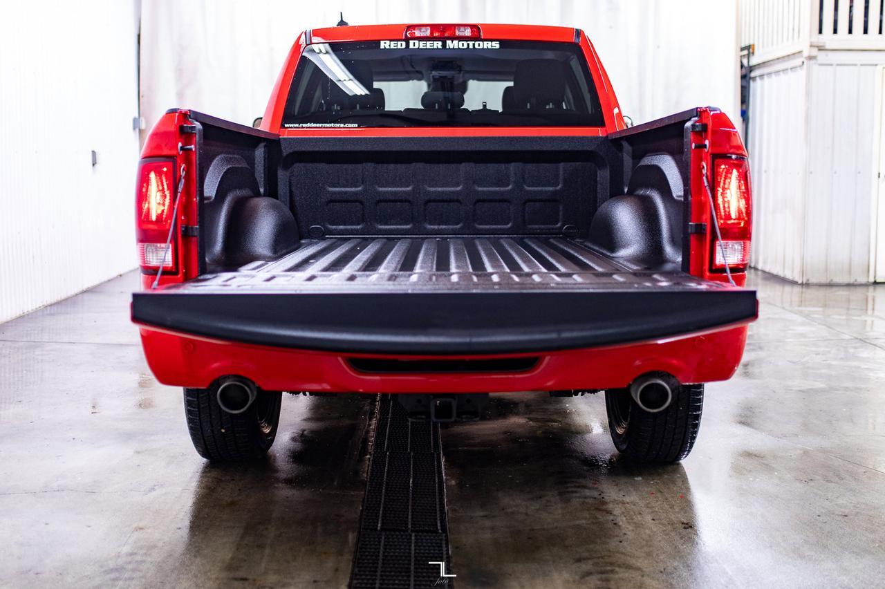 2023 Ram 1500 Classic 4x4 Crew Cab Express PSeat BCam Red Deer AB
