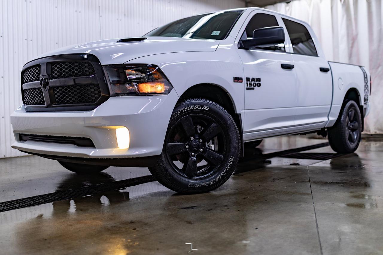 2023 Ram 1500 Classic 4x4 Crew Cab Express PSeat BCam Red Deer AB