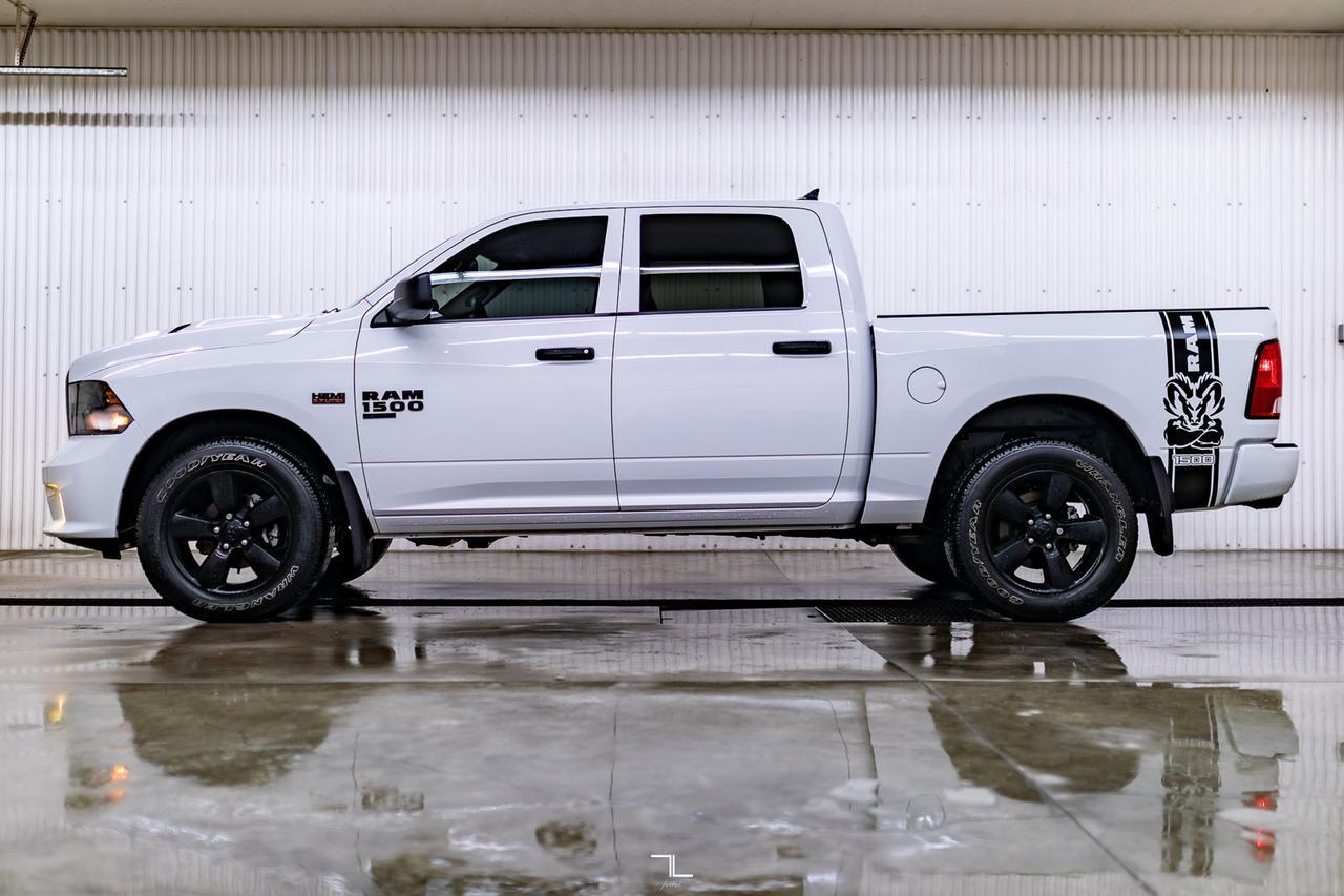 2023 Ram 1500 Classic 4x4 Crew Cab Express PSeat BCam Red Deer AB