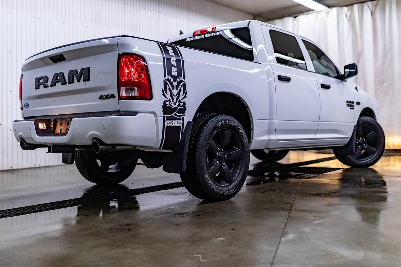 2023 Ram 1500 Classic 4x4 Crew Cab Express PSeat BCam Red Deer AB