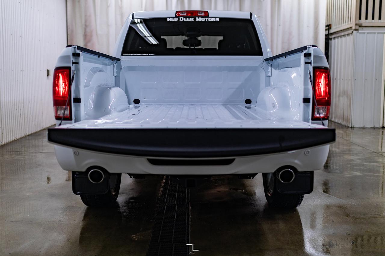 2023 Ram 1500 Classic 4x4 Crew Cab Express PSeat BCam Red Deer AB