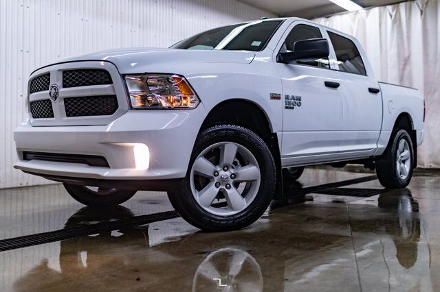2023 Ram 1500 Classic 4x4 Crew Cab Express PSeat BCam Red Deer AB