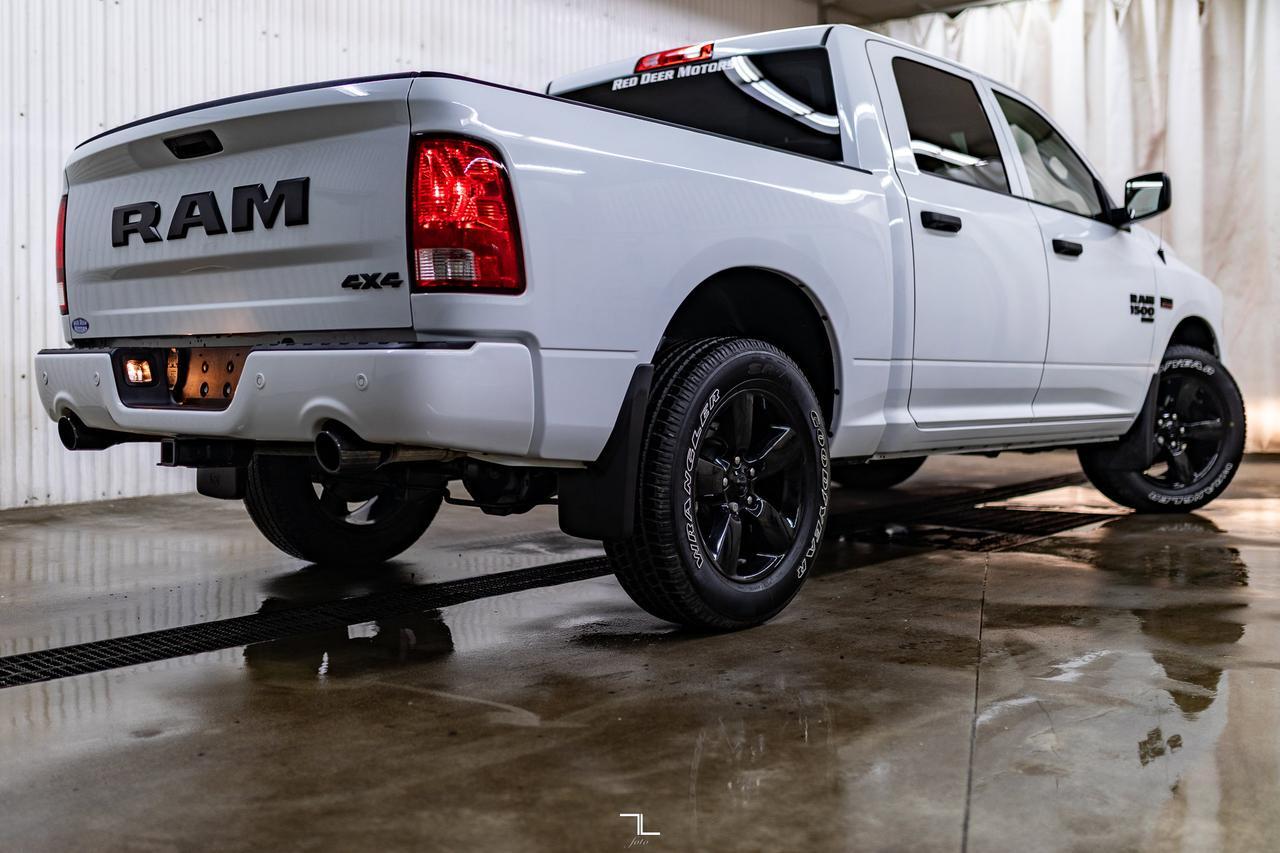 2023 Ram 1500 Classic 4x4 Crew Cab Express PSeat BCam Red Deer AB