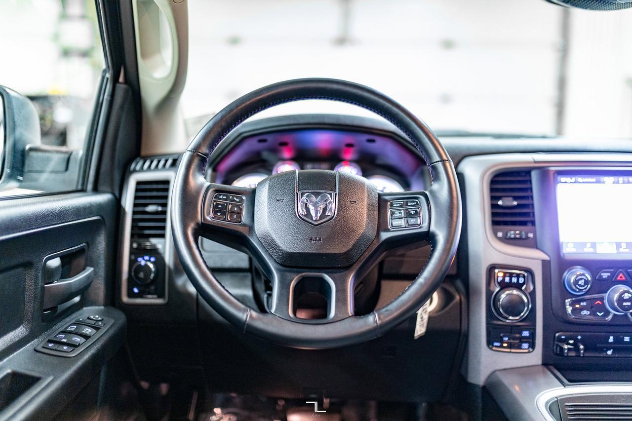 2023 Ram 1500 Classic 4x4 Crew Cab Express PSeat BCam Red Deer AB