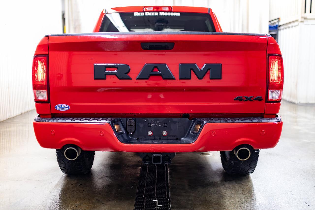 2023 Ram 1500 Classic 4x4 Crew Cab Express PSeat BCam Red Deer AB