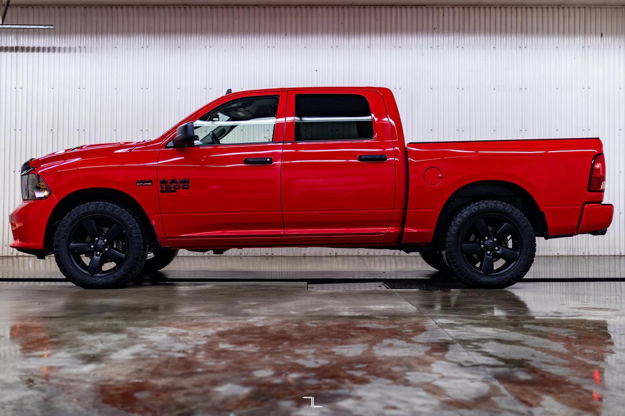 2023 Ram 1500 Classic 4x4 Crew Cab Express PSeat BCam Red Deer AB