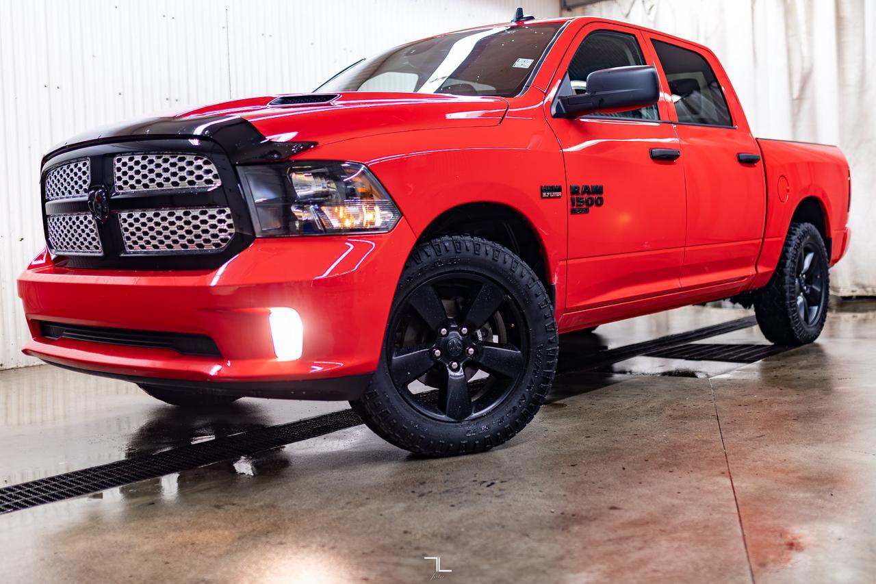 2023 Ram 1500 Classic 4x4 Crew Cab Express PSeat BCam Red Deer AB