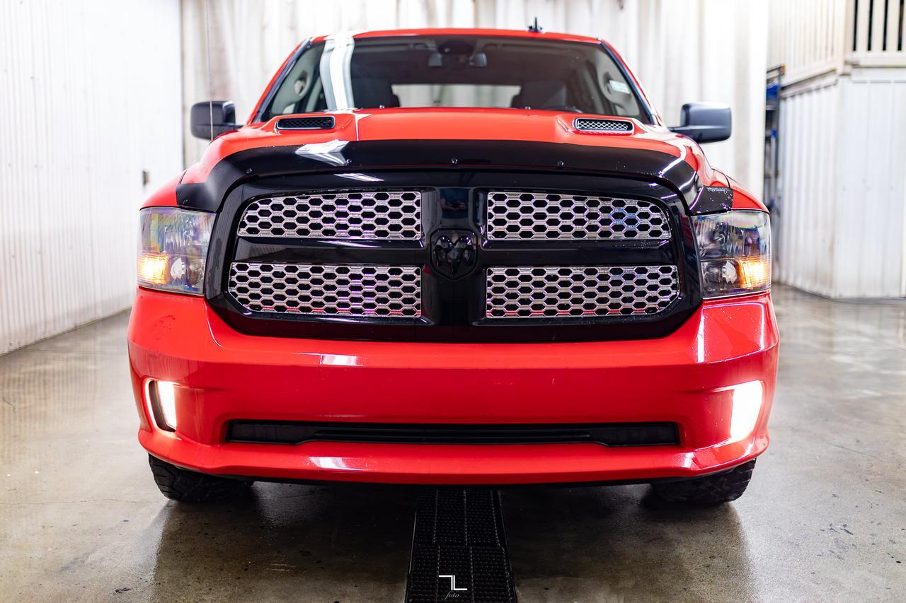 2023 Ram 1500 Classic 4x4 Crew Cab Express PSeat BCam Red Deer AB
