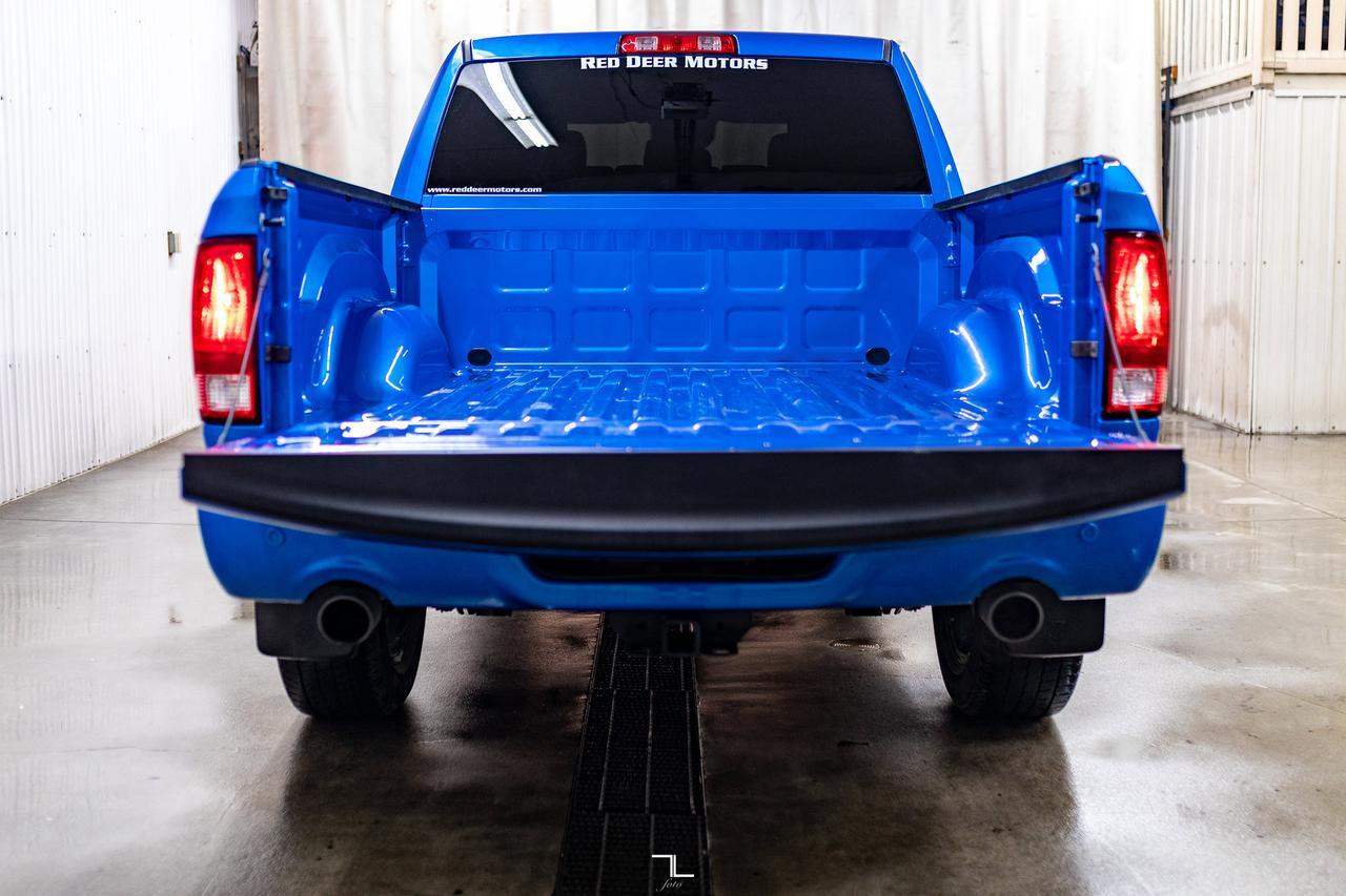 2023 Ram 1500 Classic 4x4 Crew Cab Express PSeat BCam Red Deer AB