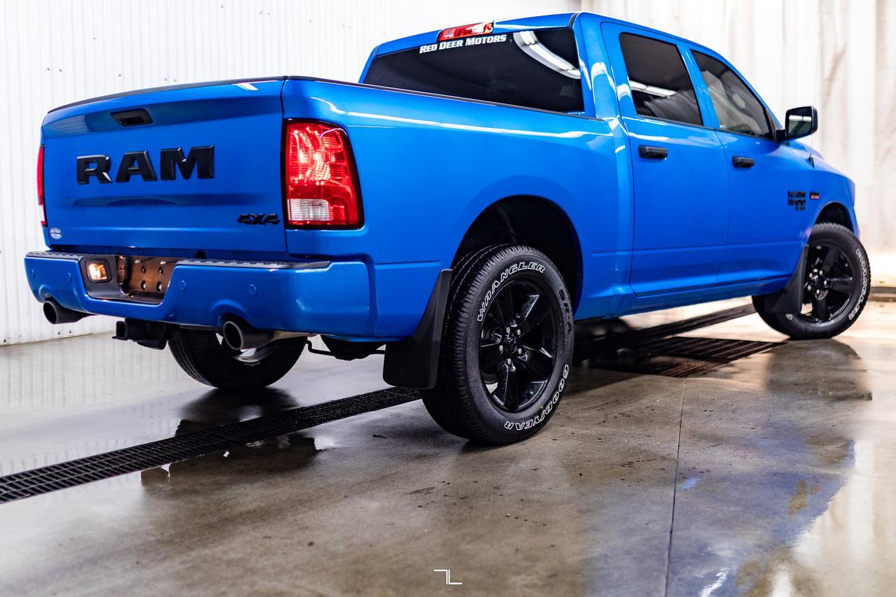 2023 Ram 1500 Classic 4x4 Crew Cab Express PSeat BCam Red Deer AB