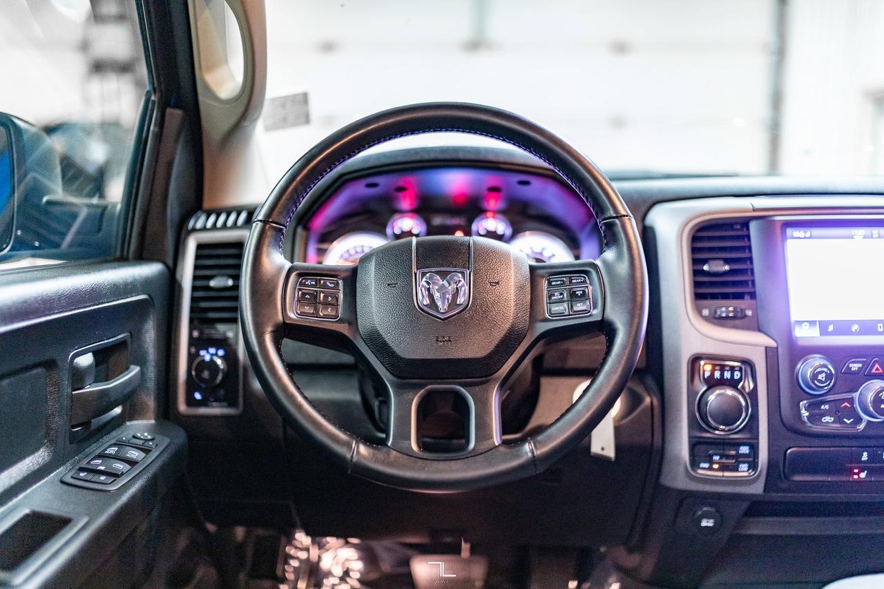 2023 Ram 1500 Classic 4x4 Crew Cab Express PSeat BCam Red Deer AB