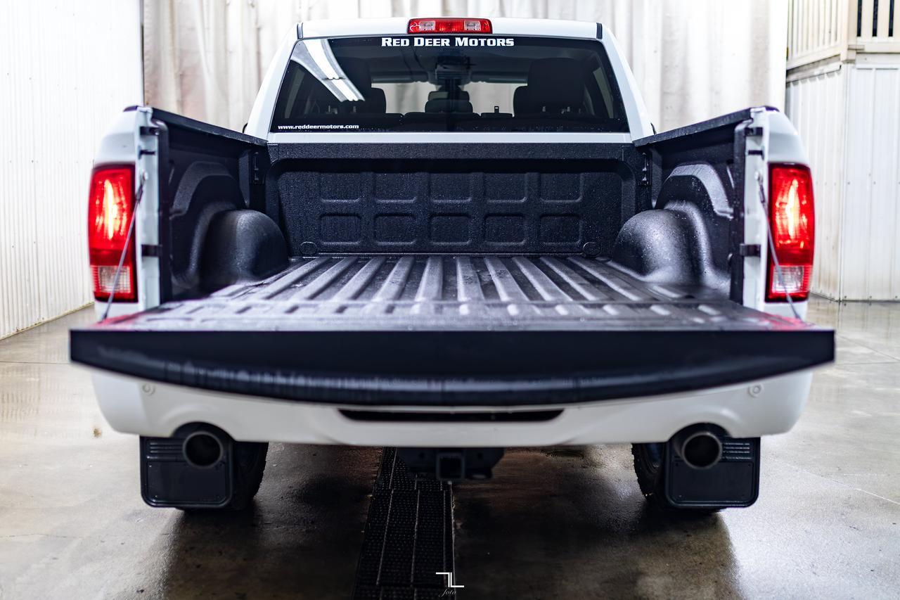 2023 Ram 1500 Classic 4x4 Crew Cab Express PSeat BCam Red Deer AB