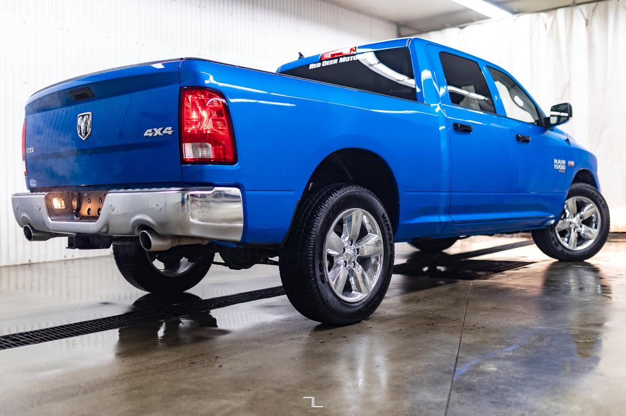 2023 Ram 1500 Classic 4x4 Crew Cab SLT Nav Roof BCam Red Deer AB