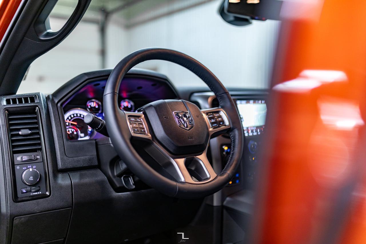 2023 Ram 1500 Classic 4x4 Crew Cab Warlock Nav BCam Red Deer AB