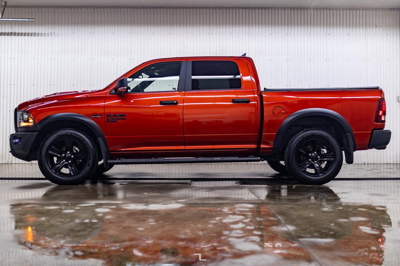 2023 Ram 1500 Classic 4x4 Crew Cab Warlock Nav BCam Red Deer AB