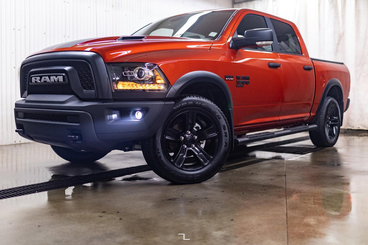 2023 Ram 1500 Classic 4x4 Crew Cab Warlock Nav BCam Red Deer AB
